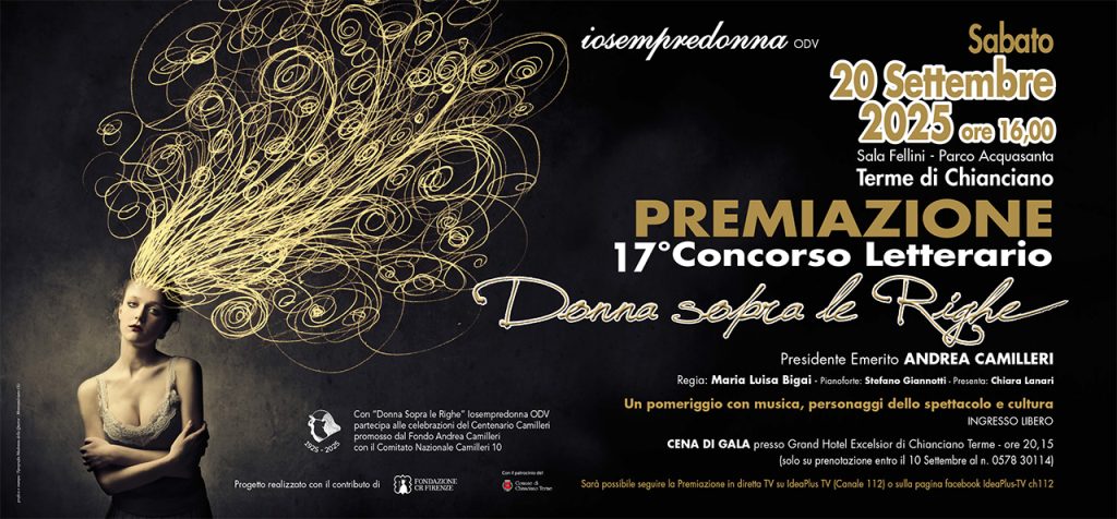 Premiazione concorso letterario Donna sopra le Righe 2024